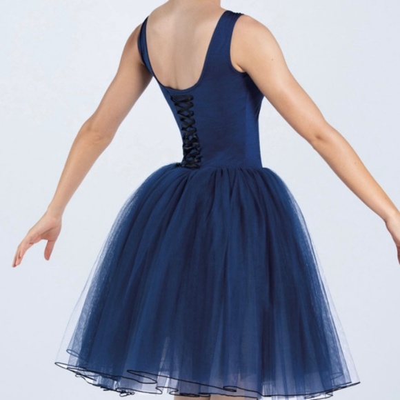 Navy blue Weissman MC Ballet Costume The Well-Tempered Clavier - Picture 2 of 6